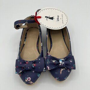 Janie and Jack x Disney Toddler Girl's Snow White Dress Shoes Size 9 Buckle